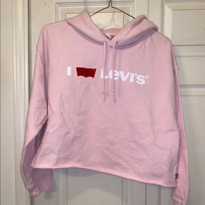 Levi’s women’s cropped hoodie